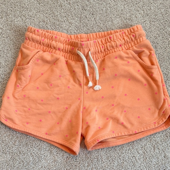 Orange Polka Dot Shorts - Picture 1 of 2